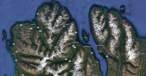 Heliski Islandia-Klaengsholl y zona de heliski