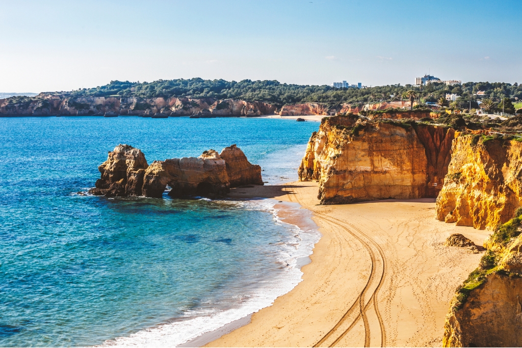 Algarve-Praia dos tres castelos