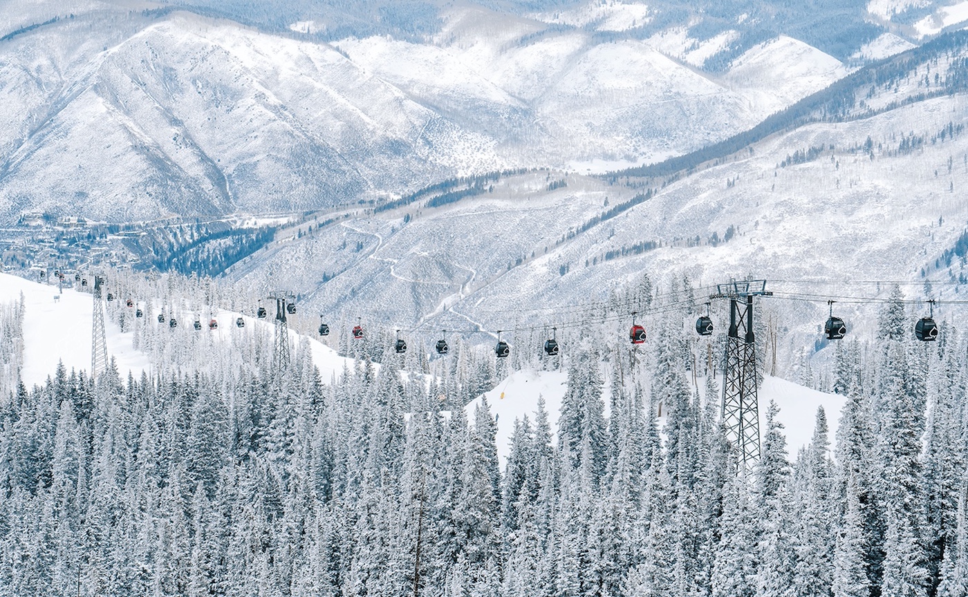 Aspen Snowmass-panorámica góndola