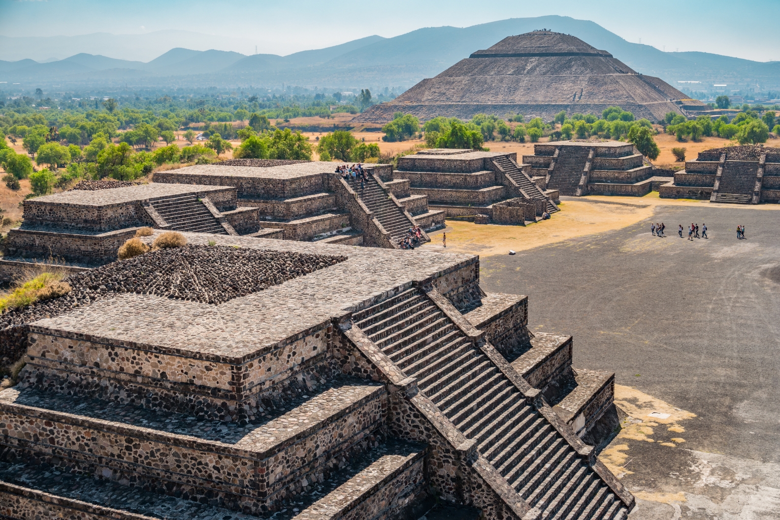 Ciudad de Mexico-Mexico pirámides de Teotihuacan