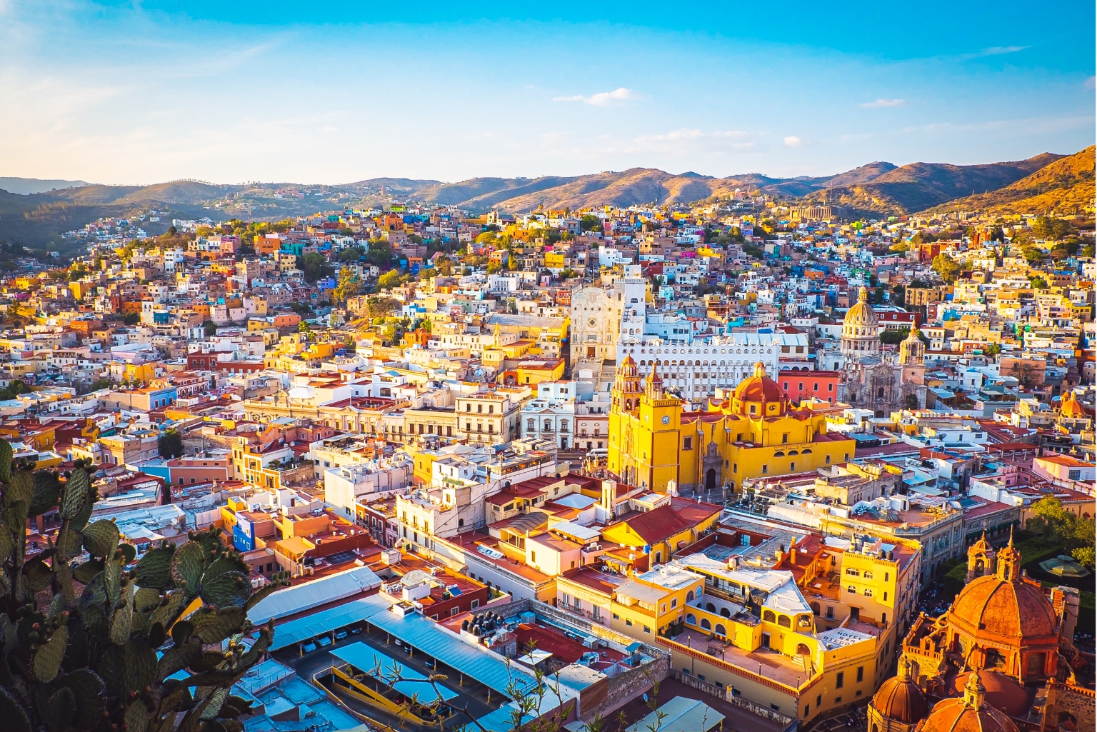 Guanajuato-Mexico panorámica ciudad