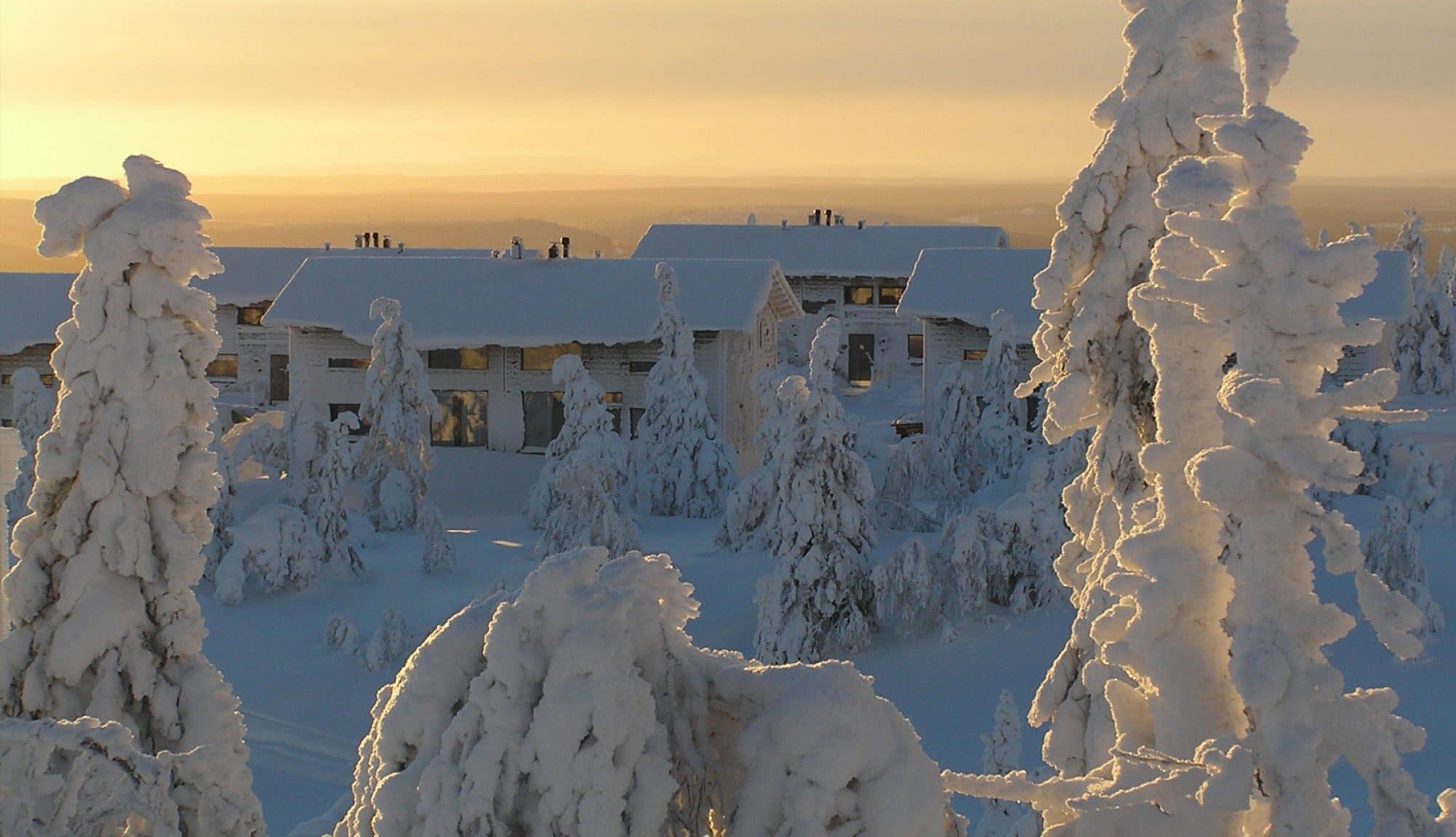 Hotel Iso-Syöte Fell Top Cottage-exterior nevado