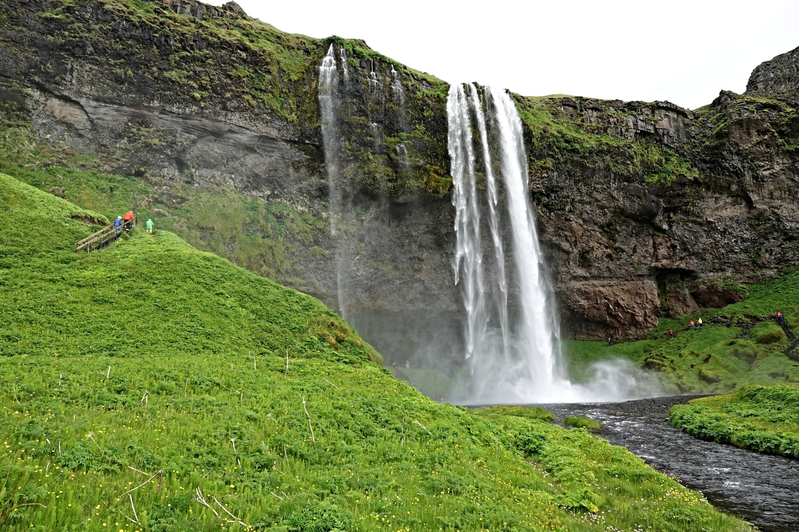 Islandia con Kaihópara-cascada