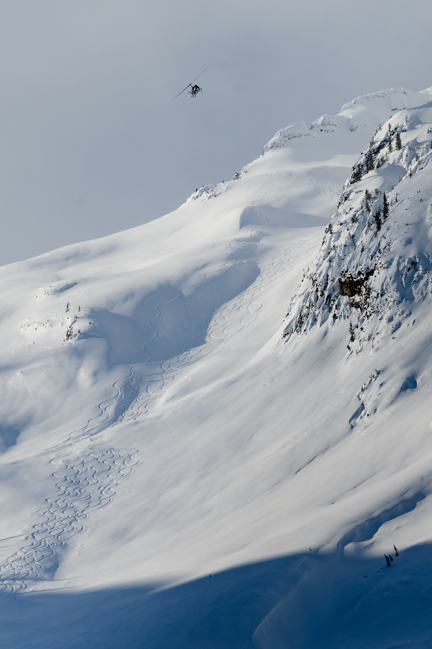 Heliski en Canadá, el sueño de todo esquiador-foto Daniel Stewart