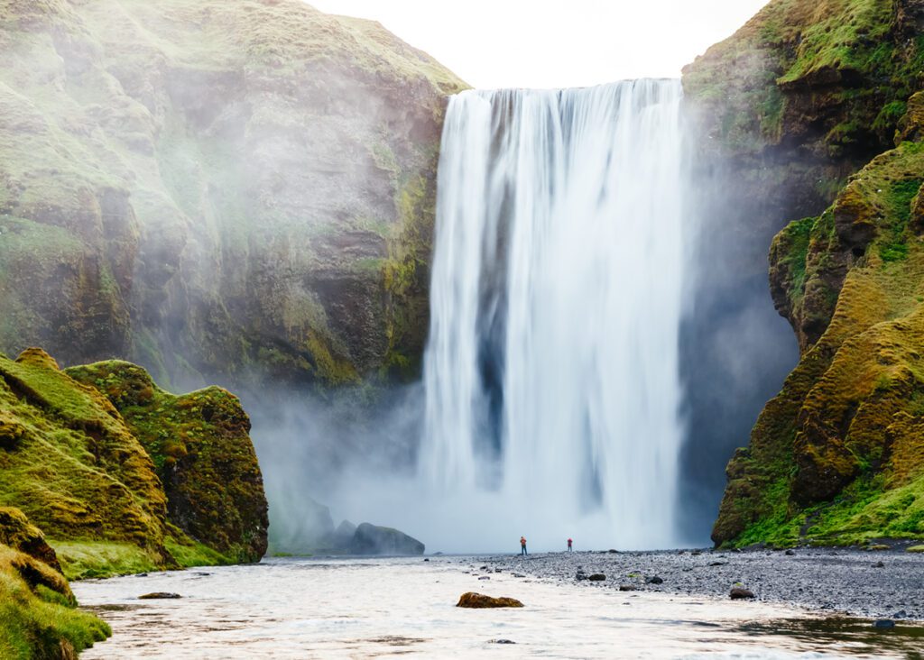 Islandia-skogafoss